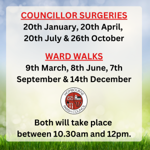 Cllr Surgeries & Ward Walks 2024