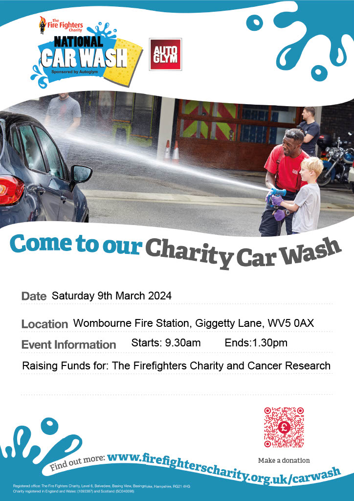 FF Charity Cash Wash Poster 2024