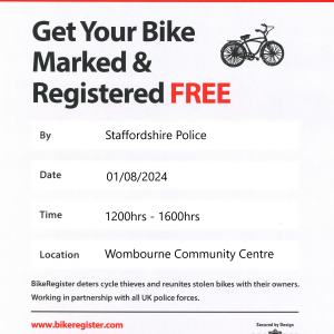 BIKE MARKING EVENT AUG 2024