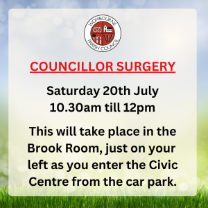 CLLR SURGERY JULY