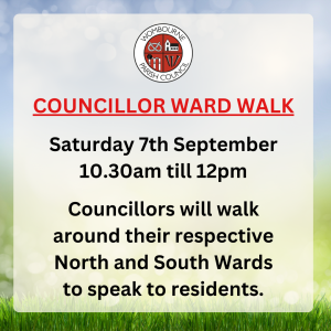 CLLR WARD WALK SEPTEMBER