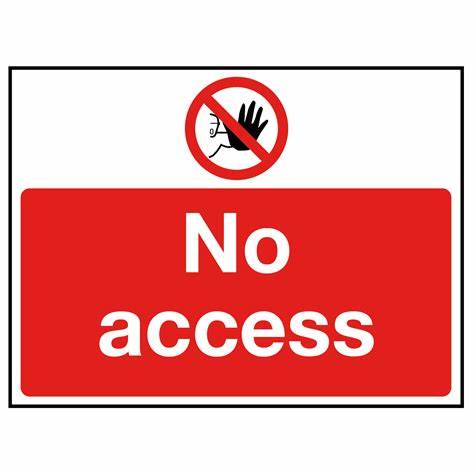 No access