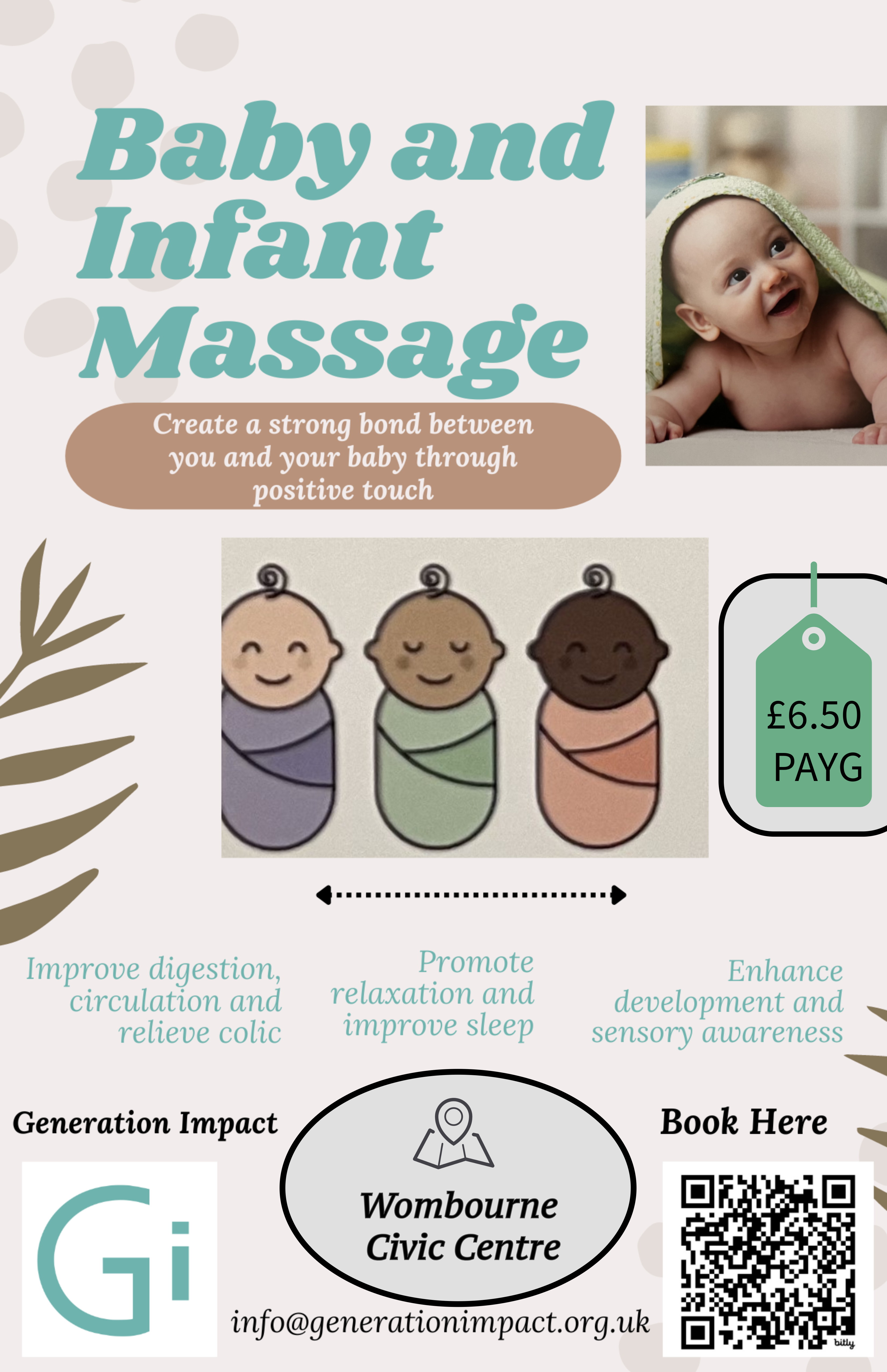 Baby Massage Poster