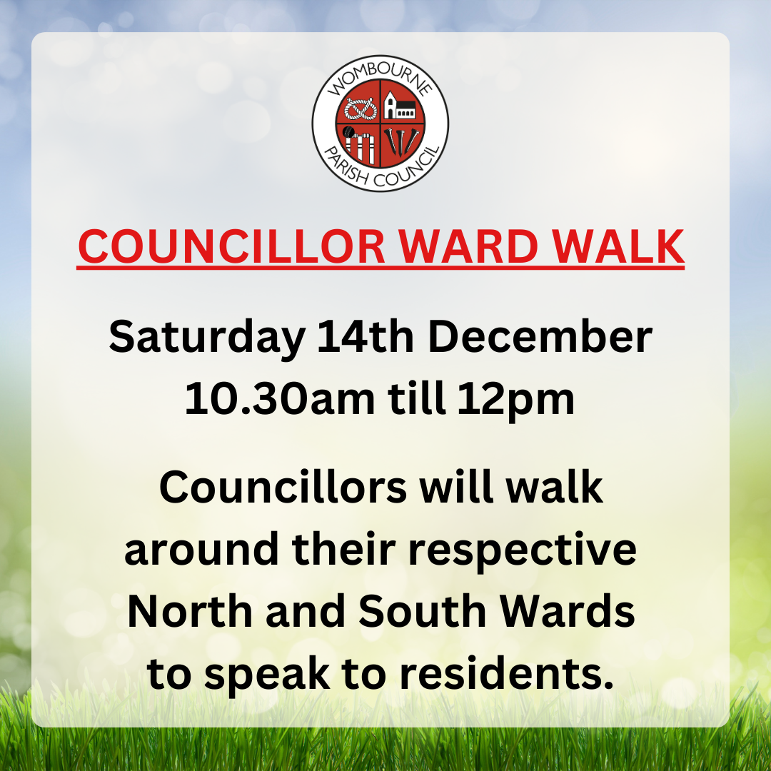 CLLR WARD WALK DECEMBER